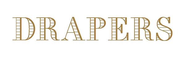 logotipo drapers telas
