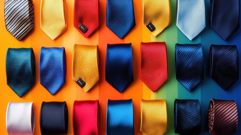 colores de corbatas