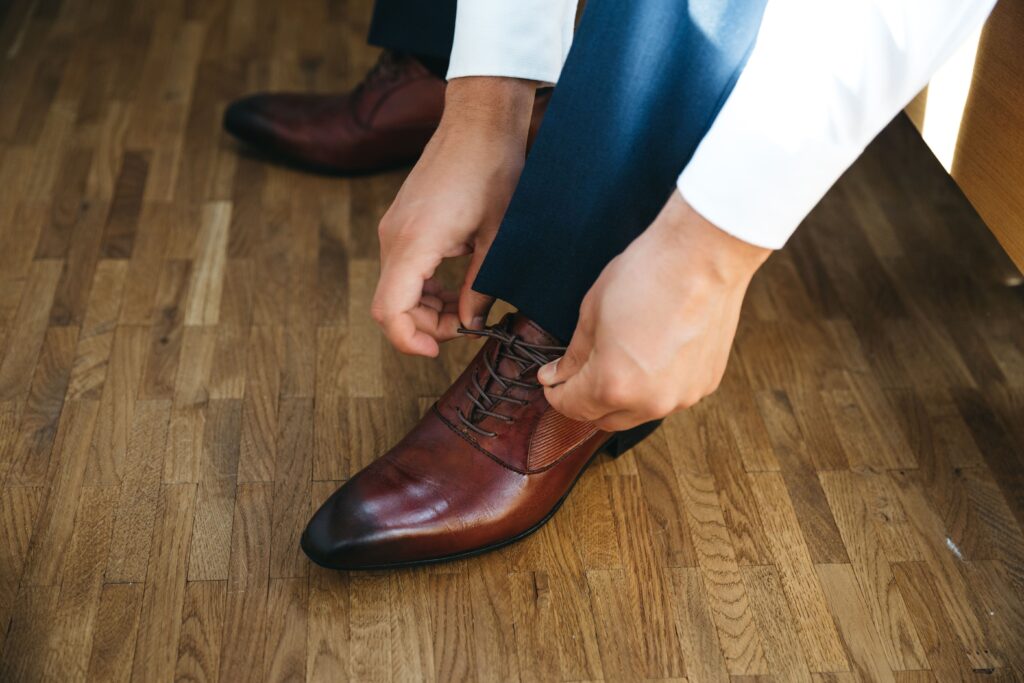 zapatos Derby para trajes o chaque
